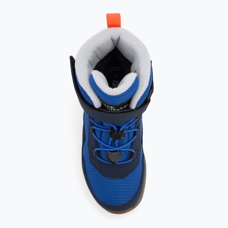 Scarpe per bambini Jack Wolfskin Polar Bear-B Texapore High Vc crisp cobalt 5