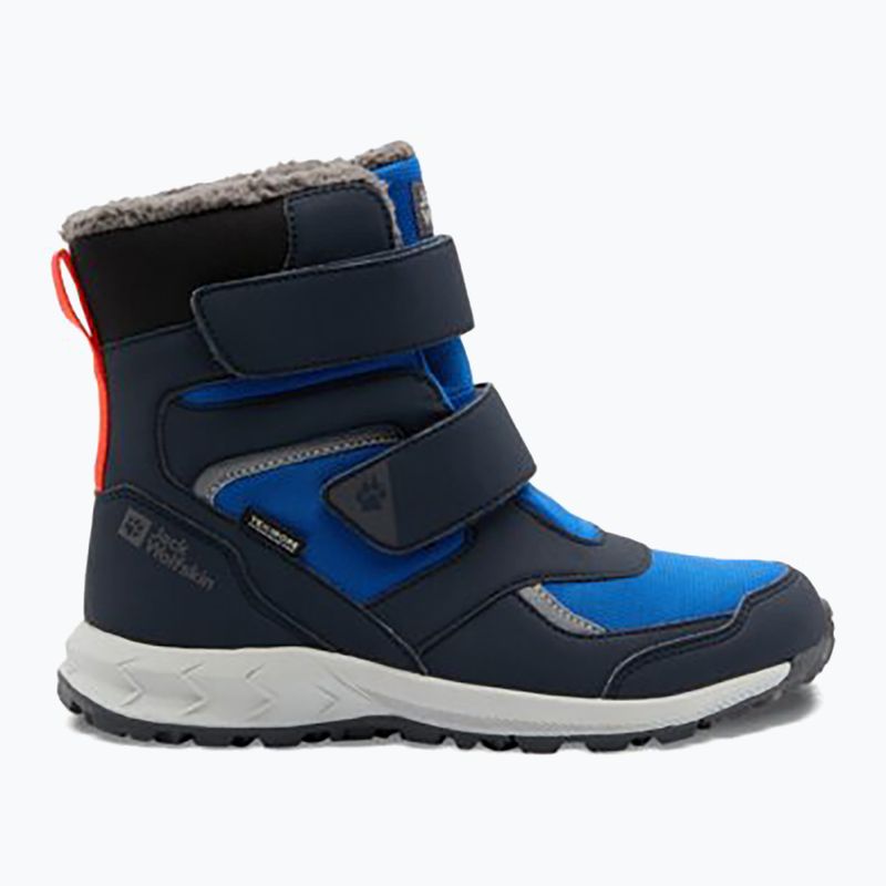 Jack Wolfskin Woodland WT Texapore High VC Scarpe da neve da bambino in cobalto croccante 8