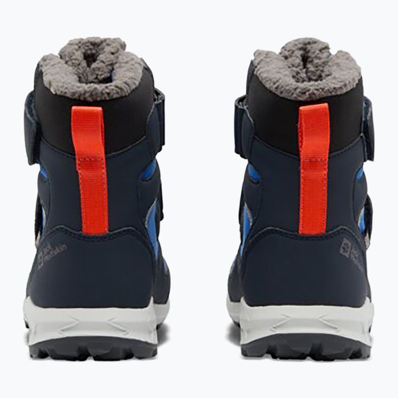 Jack Wolfskin Woodland WT Texapore High VC Scarpe da neve da bambino in cobalto croccante 11