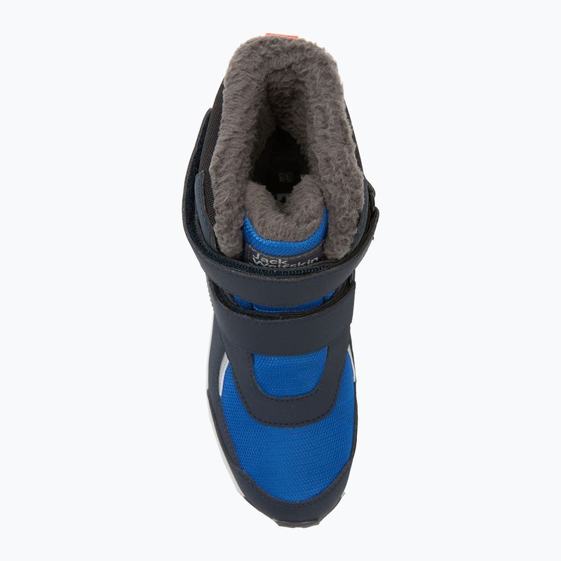 Jack Wolfskin Woodland WT Texapore High VC Scarpe da neve da bambino in cobalto croccante 5