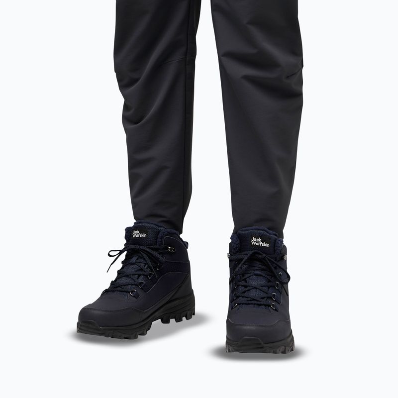 Scarpe da uomo Jack Wolfskin Everquest Texapore Mid dark navy 10