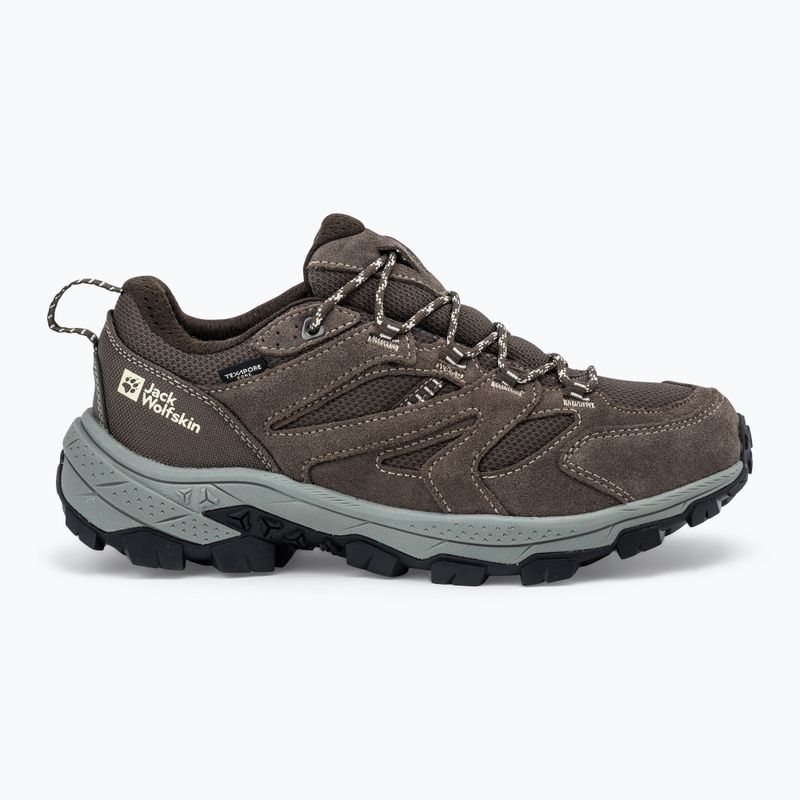 Jack Wolfskin Vojo Tour Texapore Low stivali da trekking caffè freddo 2