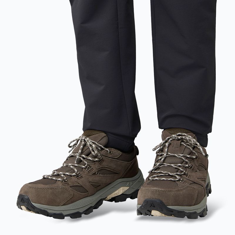 Jack Wolfskin Vojo Tour Texapore Low stivali da trekking caffè freddo 13