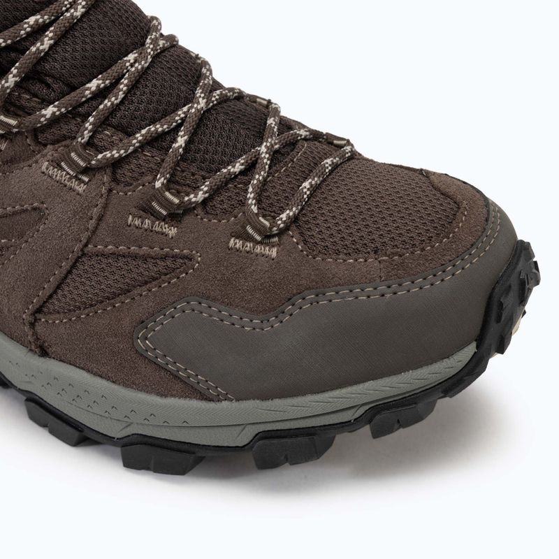 Scarpe da trekking Jack Wolfskin da uomo Vojo Tour Texapore Mid caffè freddo 7