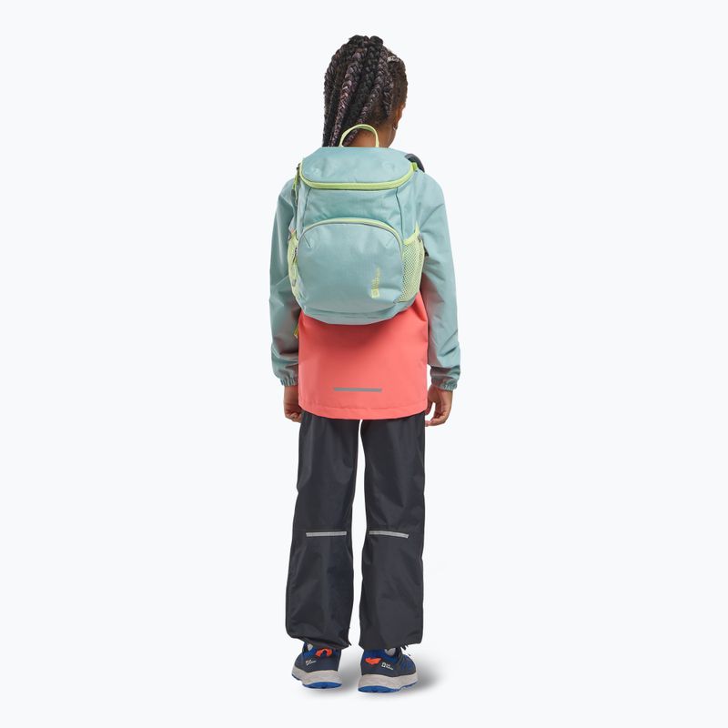Zaino per bambini Jack Wolfskin Erlebnis 11 l soft jade 9