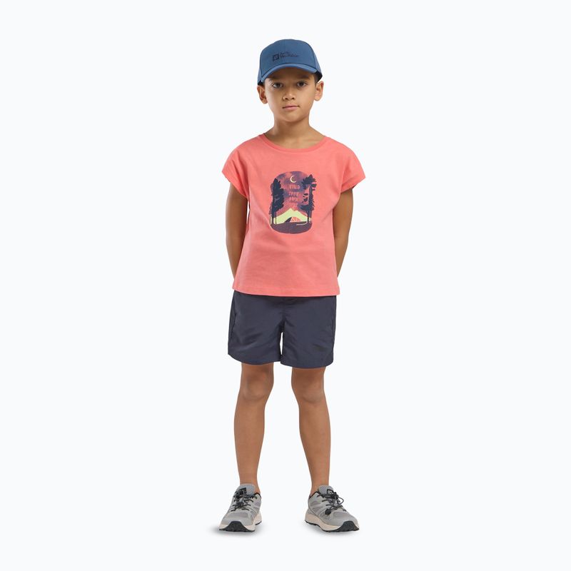 Cappello da baseball Jack Wolfskin per bambini cielo serale 12