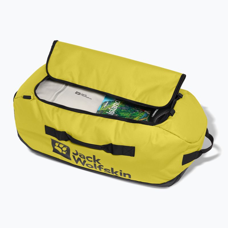 Jack Wolfskin All-In Duffle 65 l chartreuse borsa da viaggio 6
