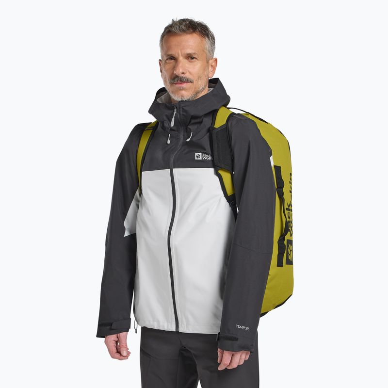 Jack Wolfskin All-In Duffle 65 l chartreuse borsa da viaggio 10