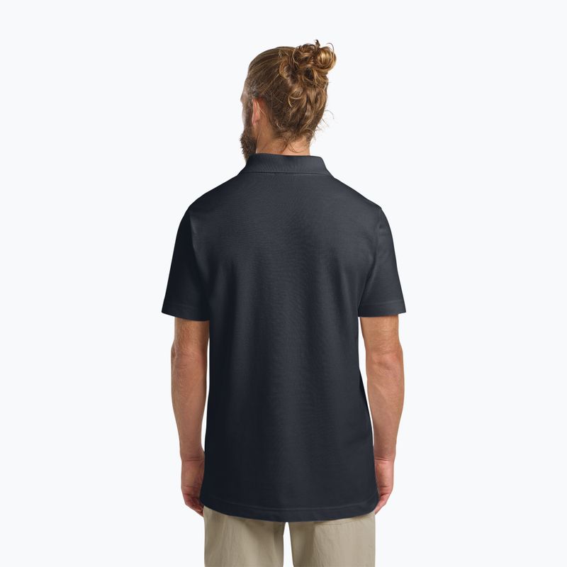 Jack Wolfskin polo uomo Essential dark navy 3