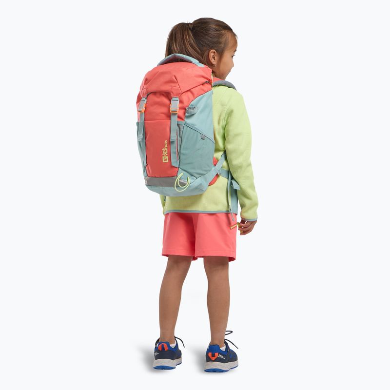 Jack Wolfskin Waldspieler 20 l sunset coral zaino da trekking per bambini 10