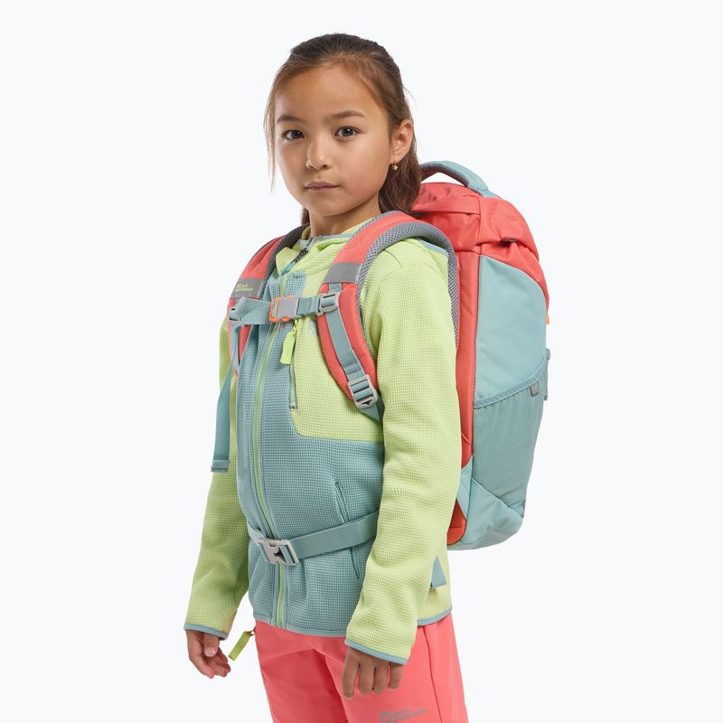 Jack Wolfskin Waldspieler 20 l sunset coral zaino da trekking per bambini 11