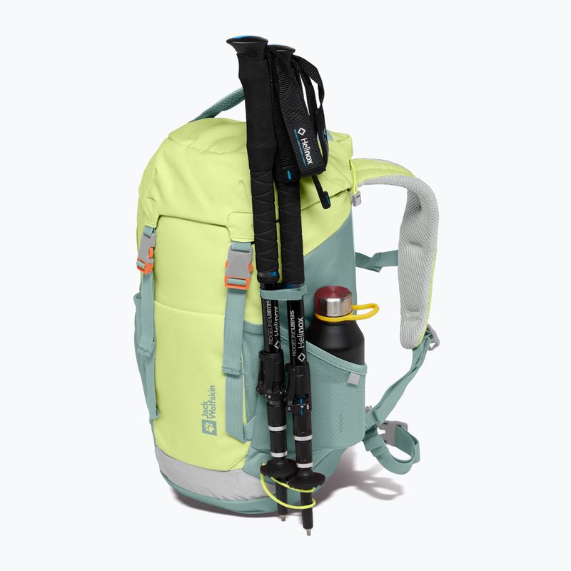 Zaino da trekking Jack Wolfskin Waldspieler 20 l cool matcha per bambini 3