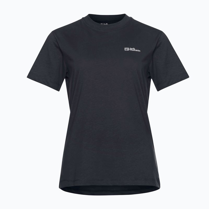 Maglietta da donna Jack Wolfskin Essential dark navy 5