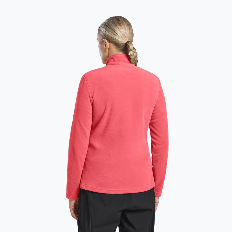 Giacca in pile Jack Wolfskin donna Taunus Fz sunset coral 3