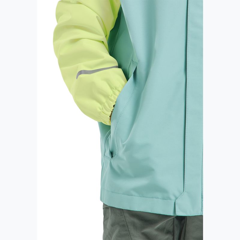 Giacca da pioggia Jack Wolfskin per bambini Tucan soft jade 9