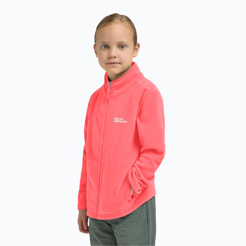 Pile bambino Jack Wolfskin Taunus sunset coral 15