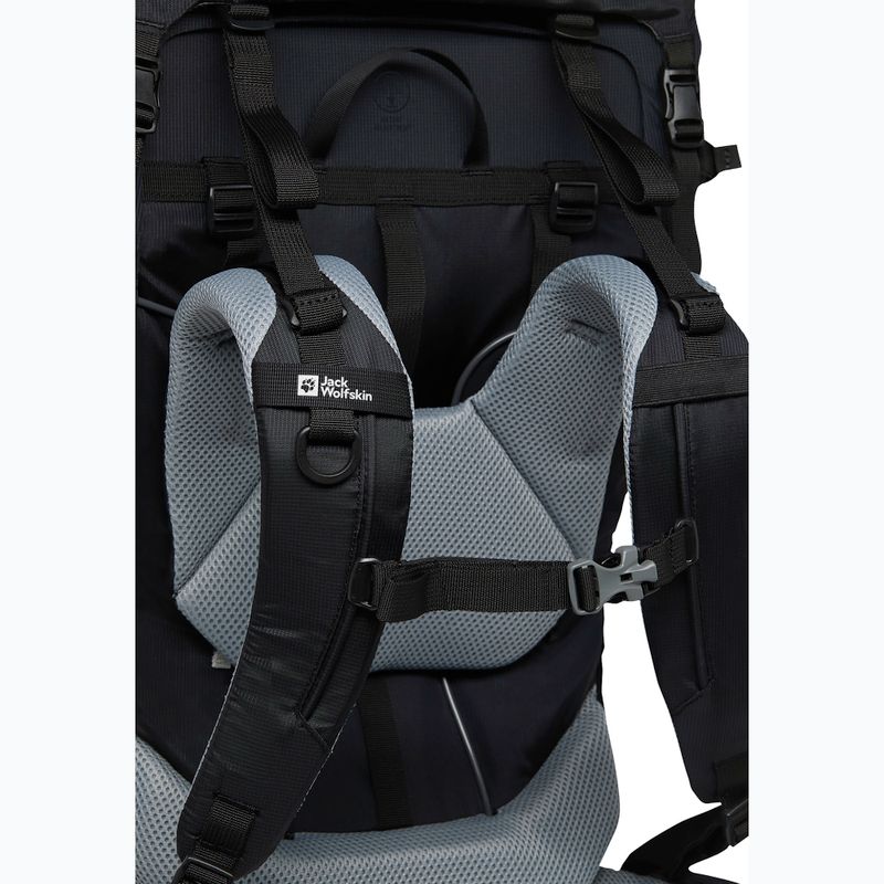 Zaino da trekking Jack Wolfskin Trailflair Pro 60 l nero 9