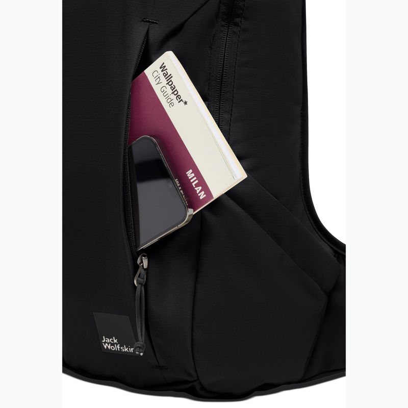 Zaino urbano Jack Wolfskin da donna Waimea 15 l nero 7