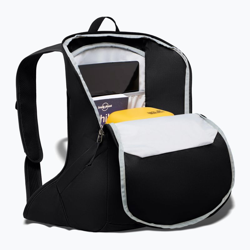Zaino urbano Jack Wolfskin da donna Waimea 15 l nero 8