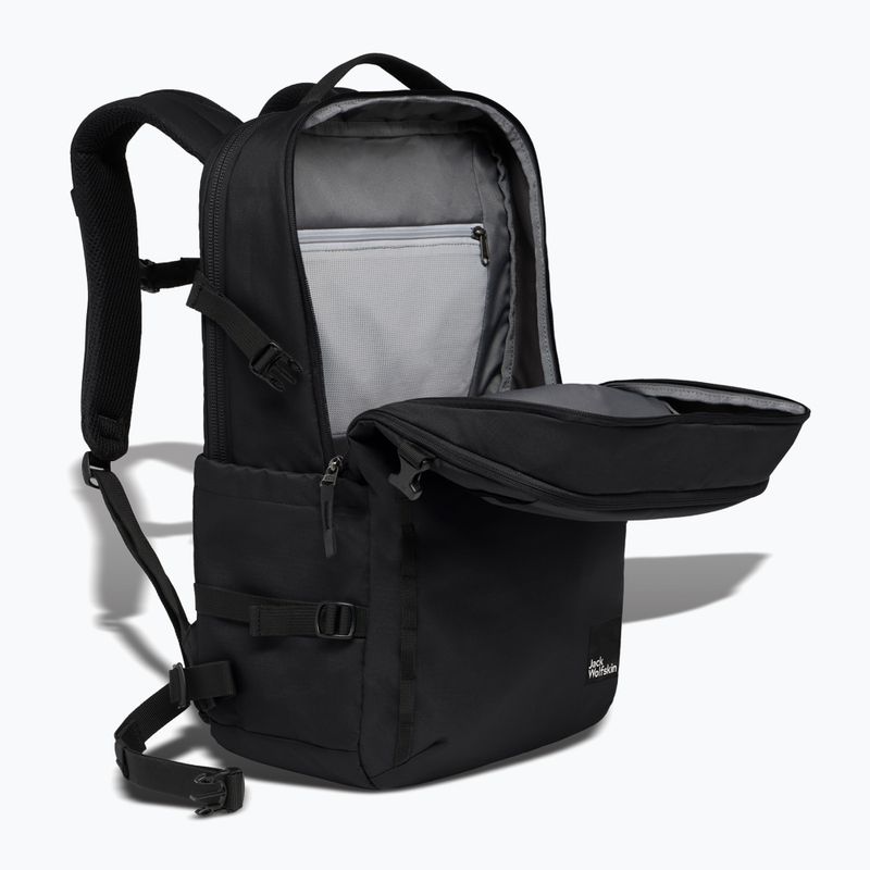 Jack Wolfskin Sierra 32 l zaino urbano nero 9