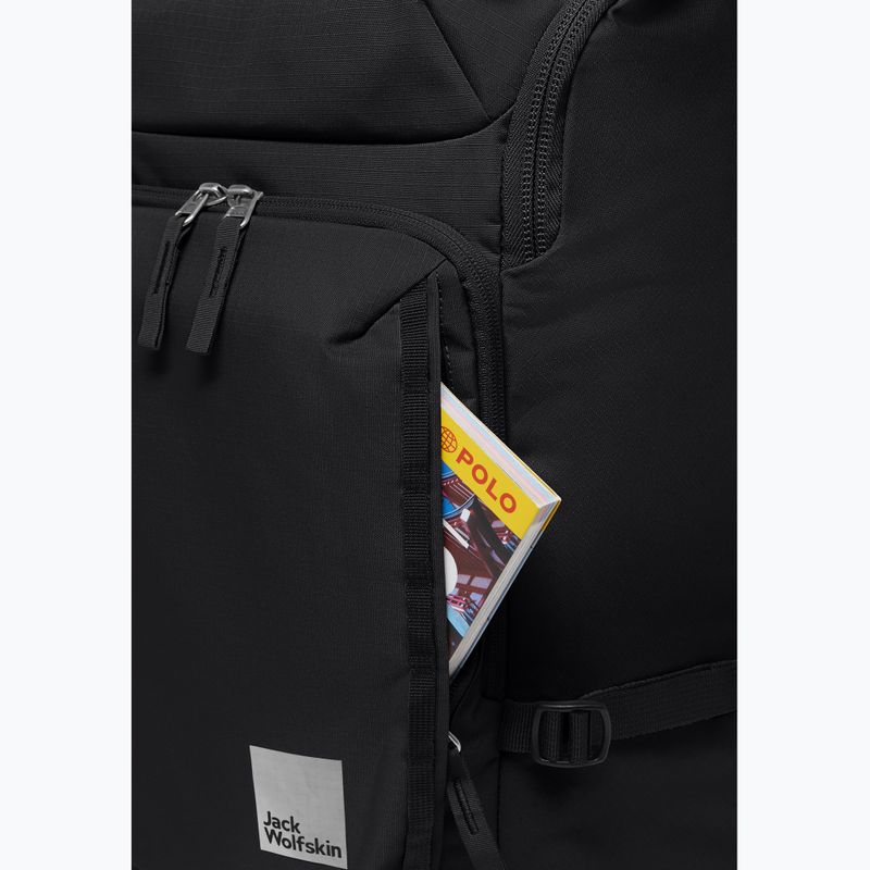 Jack Wolfskin Lyall 28 l zaino urbano nero 6