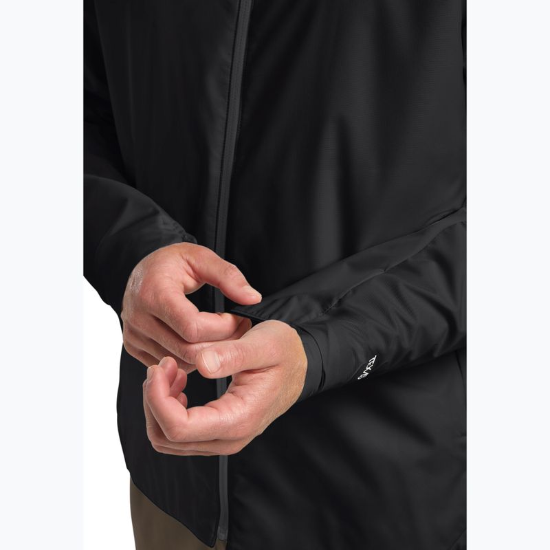 Giacca a vento Jack Wolfskin Prelight Octa nera da uomo 4