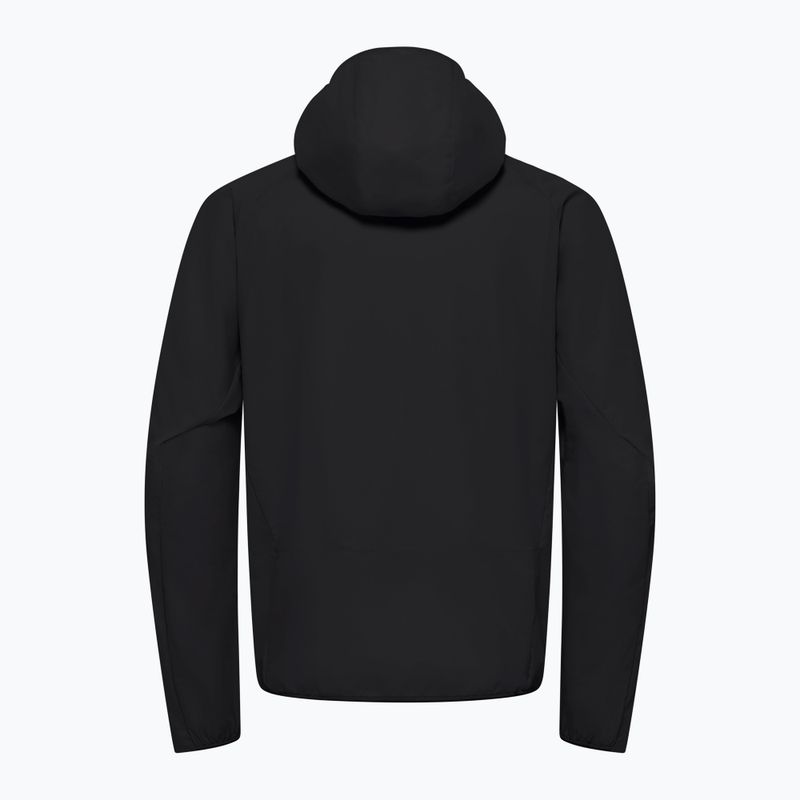 Giacca a vento Jack Wolfskin Prelight Octa nera da uomo 8