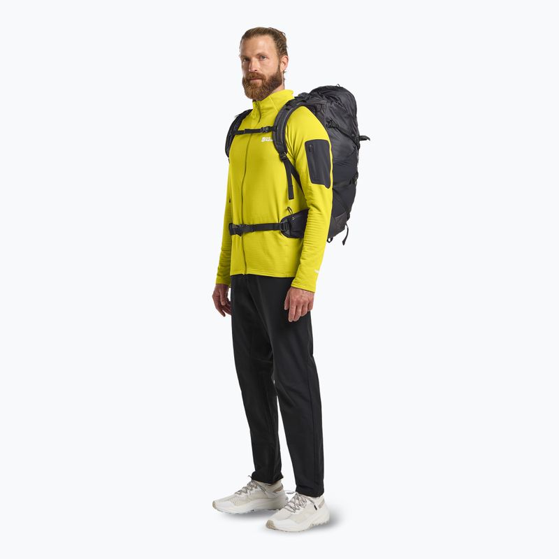 Jack Wolfskin Prelight Full Zip giacca da trekking da uomo chartreuse 2