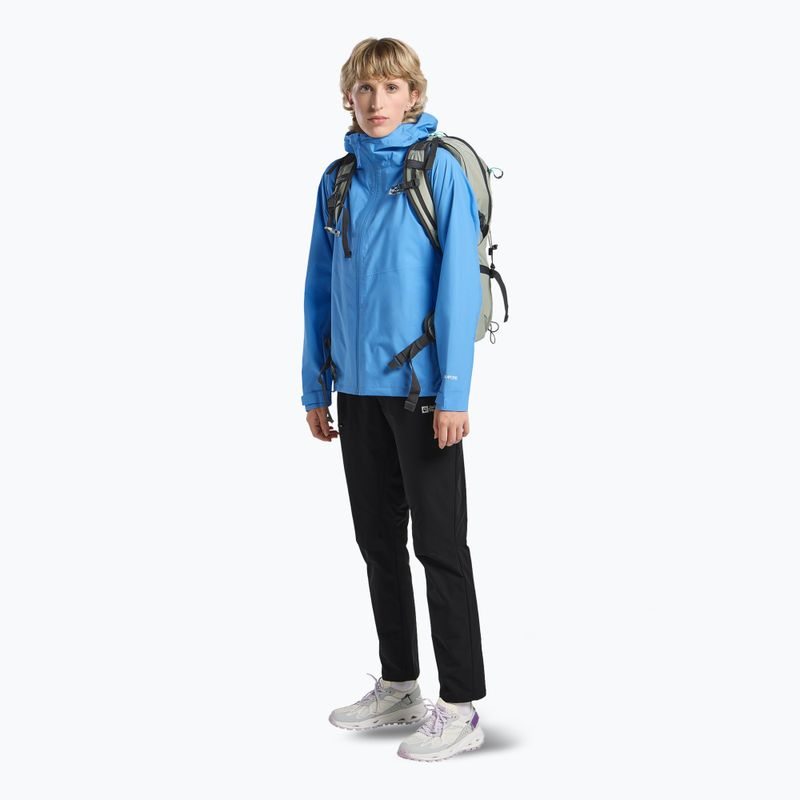 Jack Wolfskin giacca da pioggia da donna Prelight 2.5L LT blu medio 2