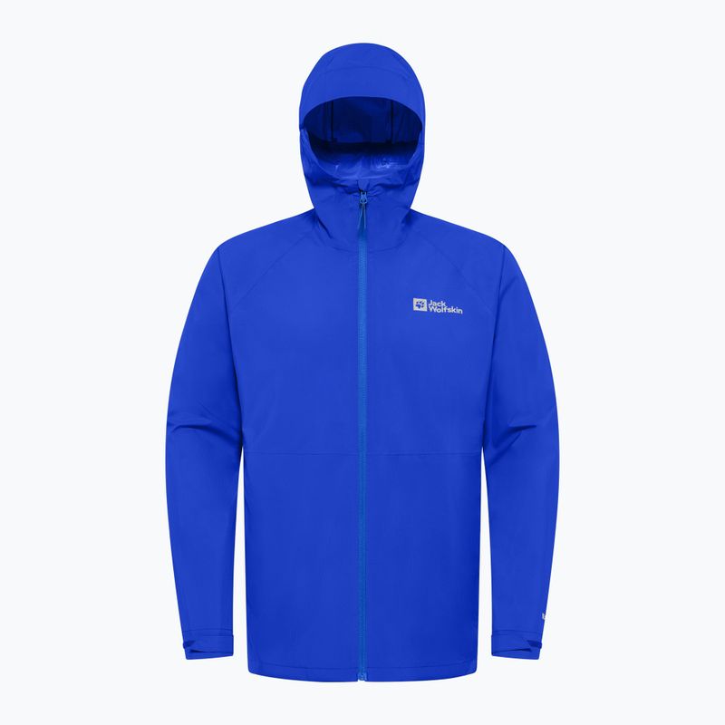 Jack Wolfskin Prelight 2.5L LT giacca da pioggia da uomo blu vibrante 8