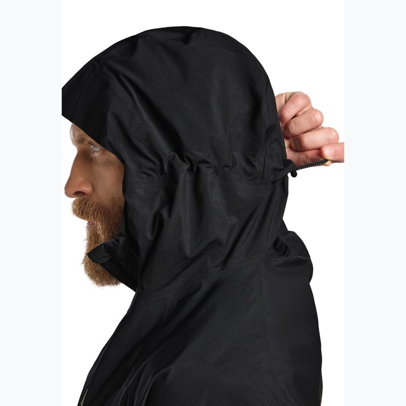 Jack Wolfskin Prelight 2.5L LT giacca antipioggia da uomo nero 4