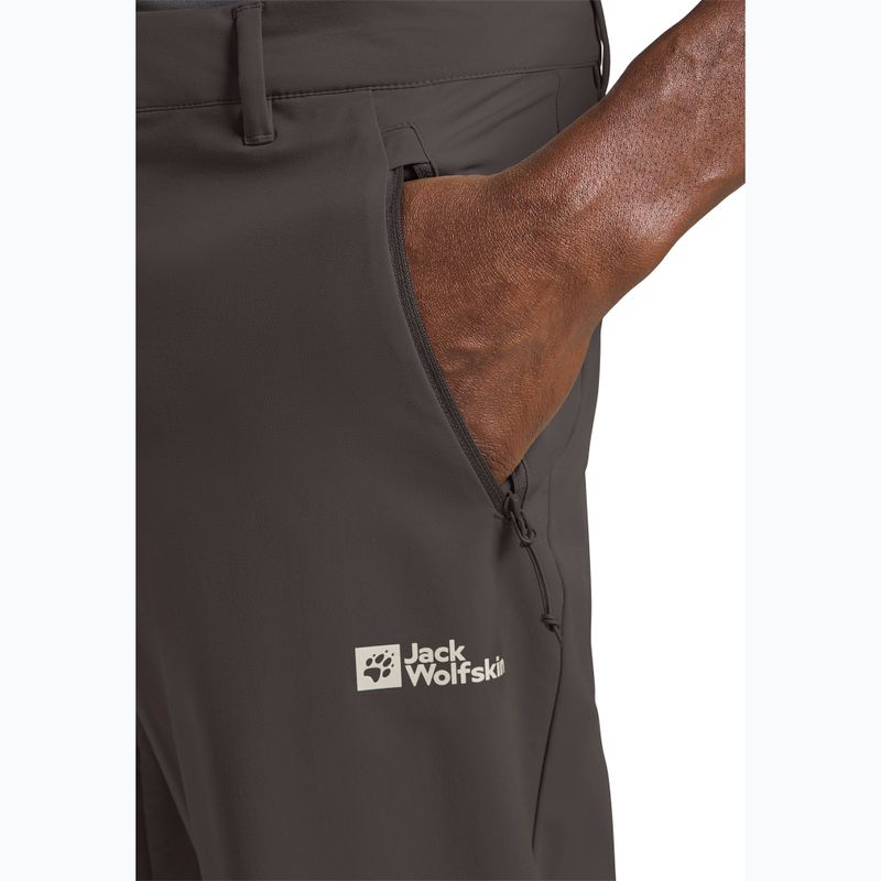 Pantaloni da trekking da uomo Jack Wolfskin Pico Trail phantom 4