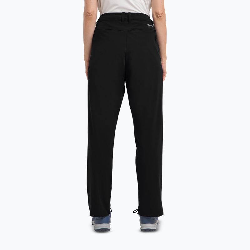 Pantaloni da trekking Jack Wolfskin da donna Pico Trail nero 3