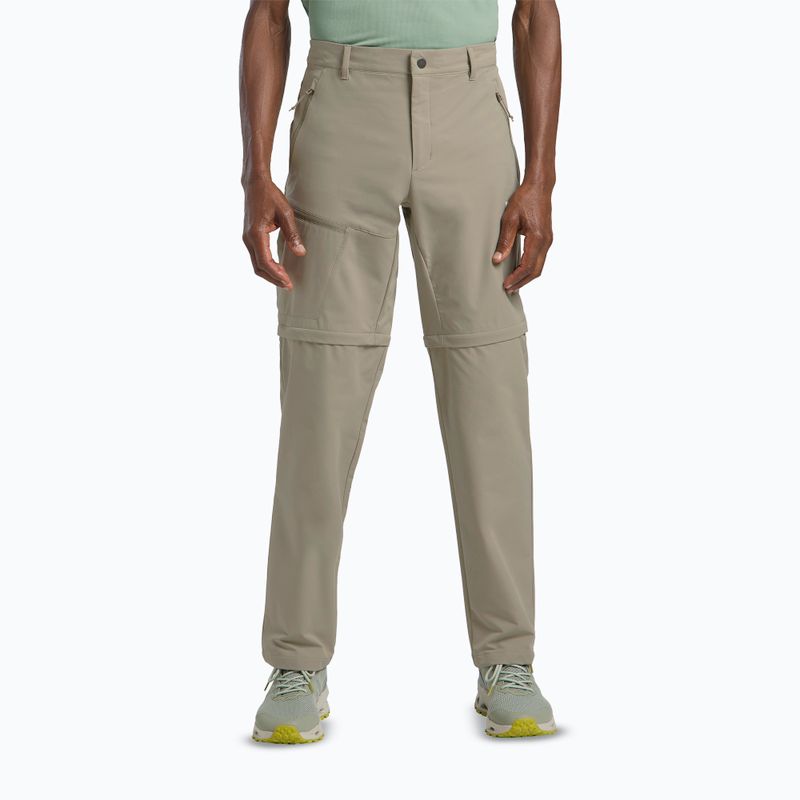 Pantaloni da trekking da uomo Jack Wolfskin Pico Trail Zip Off stone