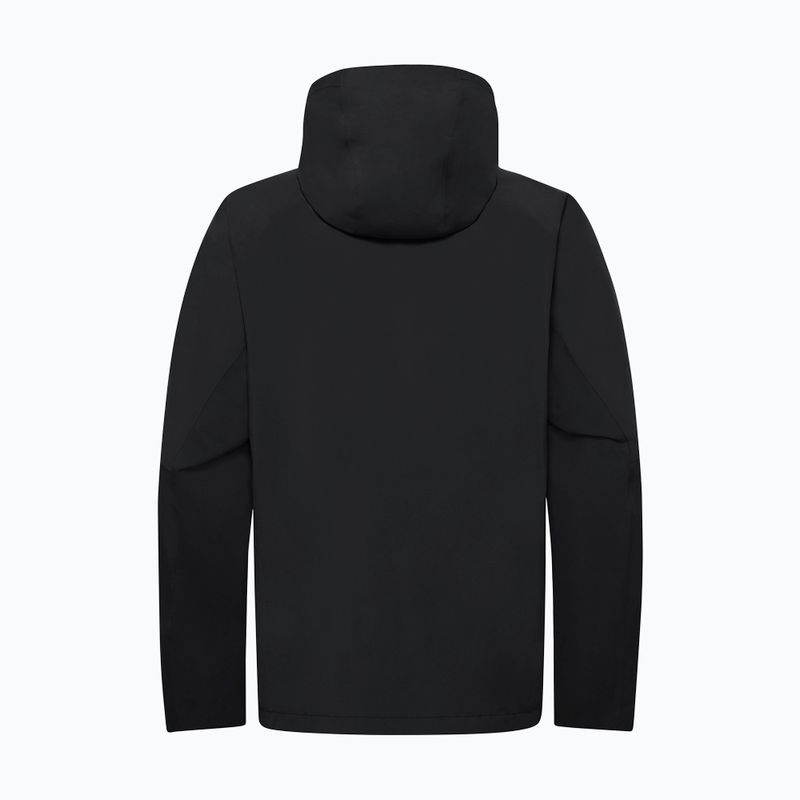 Giacca antipioggia da uomo Jack Wolfskin Tempest 2l nera 10