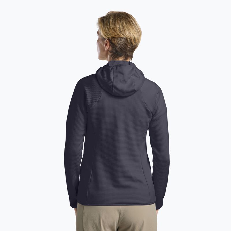 Jack Wolfskin giacca in pile da donna Kolbenberg Hooded Full Zip grafite 3
