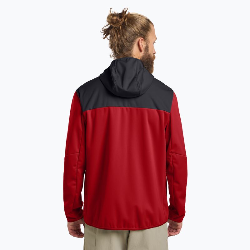 Jack Wolfskin giacca softshell da uomo Feldberg Hoody rosso adrenalina 3