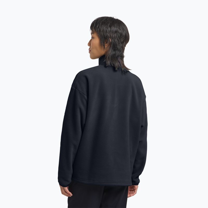 Felpa in pile Sumetro Half Zip da donna Jack Wolfskin navy scuro 3