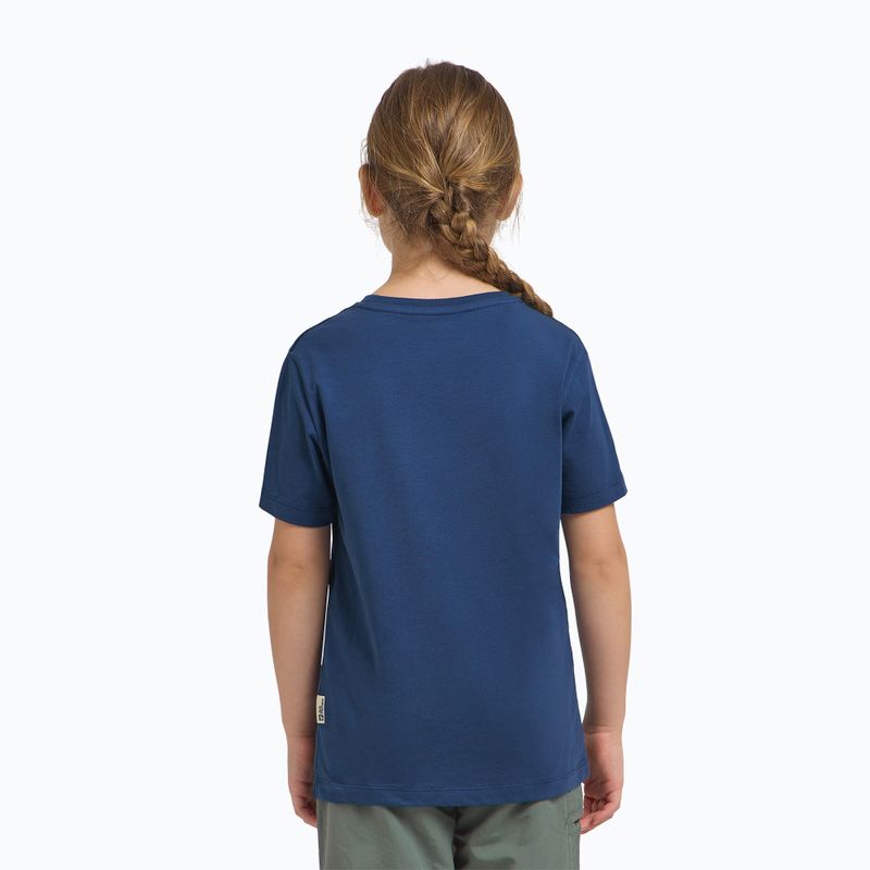 T-shirt Jack Wolfskin per bambini Graphic Cotton T stampa cielo serale 3