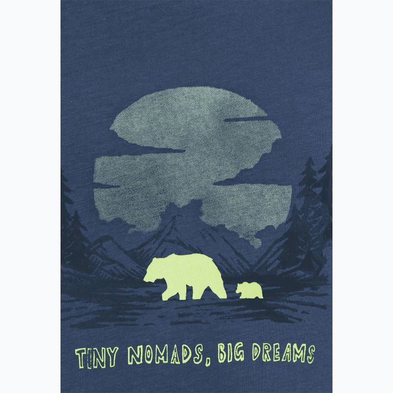 T-shirt Jack Wolfskin per bambini Graphic Cotton T stampa cielo serale 12
