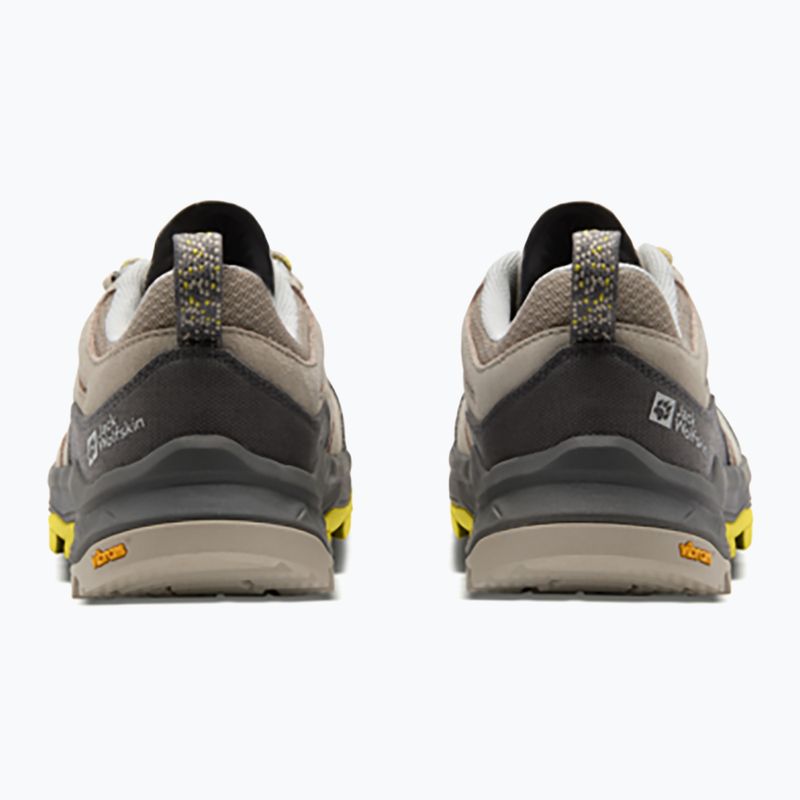 Scarpe da trekking da uomo Jack Wolfskin Cyrox Vent Low chartreuse 10