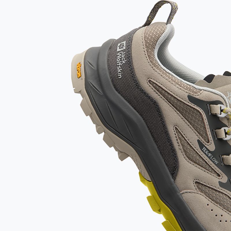 Scarpe da trekking da uomo Jack Wolfskin Cyrox Vent Low chartreuse 11