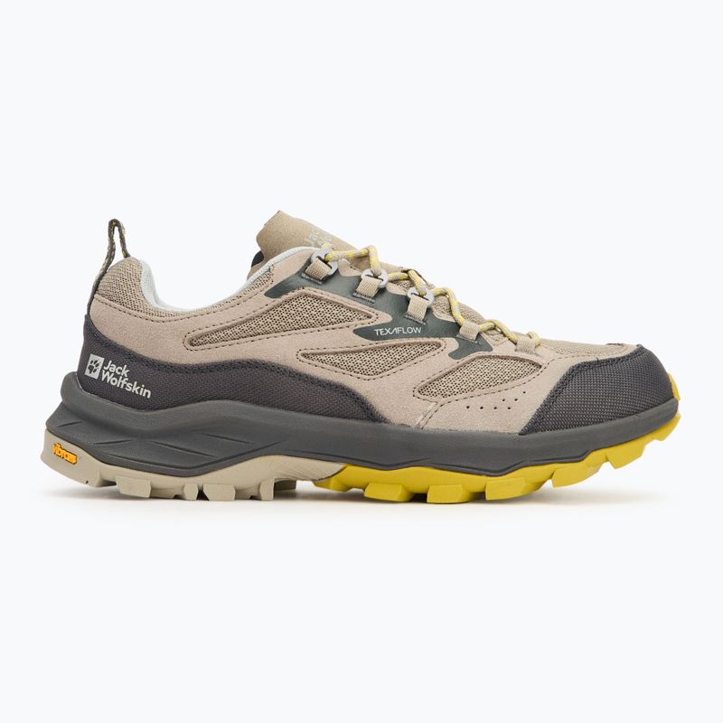 Scarpe da trekking da uomo Jack Wolfskin Cyrox Vent Low chartreuse 2