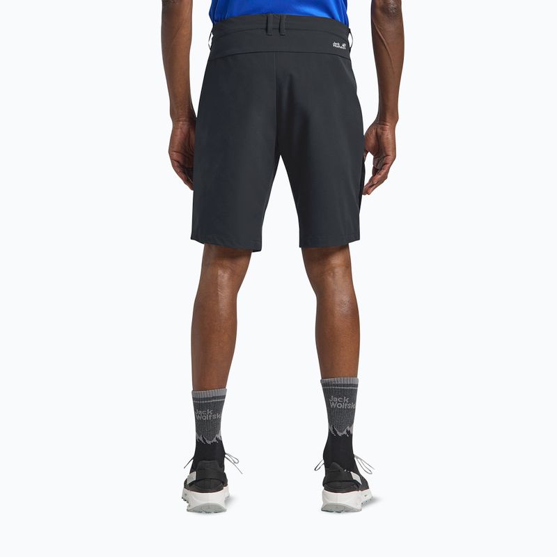 Pantaloncini da trekking da uomo Jack Wolfskin Pico Trail phantom 3