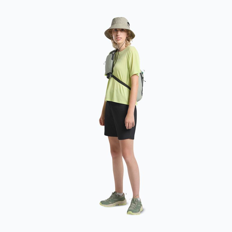 Pantaloncini da trekking Jack Wolfskin da donna Hikeout nero 2