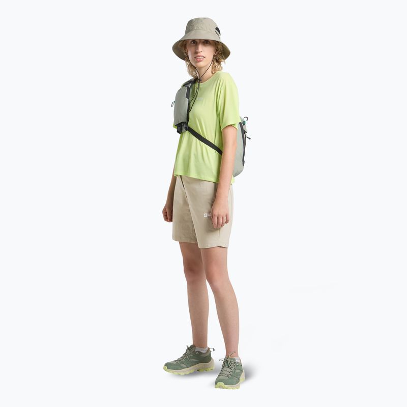 Pantaloncini da trekking Jack Wolfskin da donna Hikeout stone 2