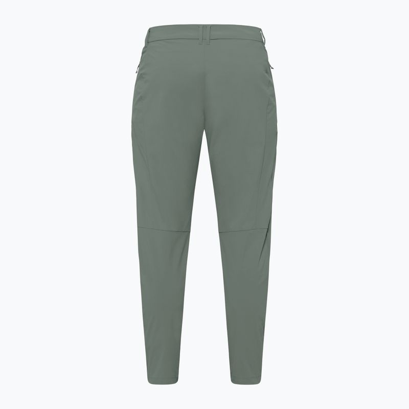 Pantaloni da trekking Jack Wolfskin da uomo Hikeout verde ardesia 8