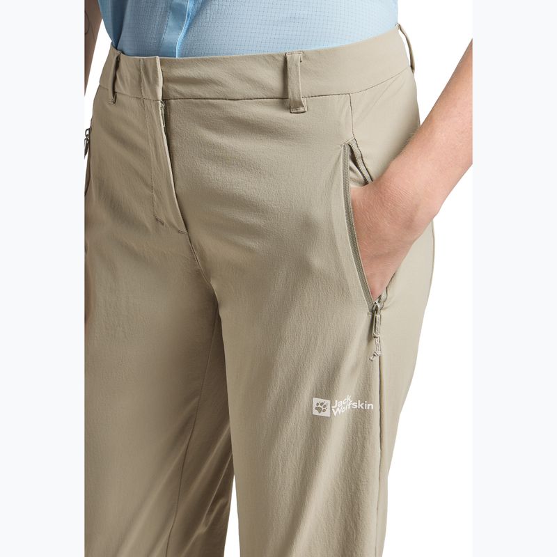 Pantaloni da trekking Jack Wolfskin da donna Hikeout stone 4