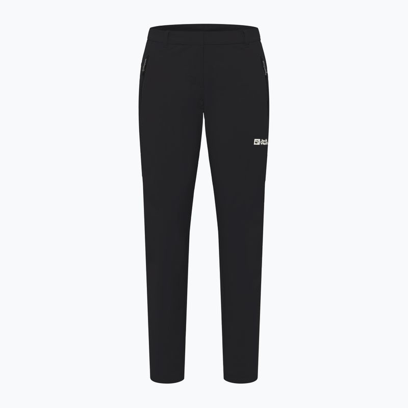 Pantaloni da trekking Jack Wolfskin da donna Hikeout nero 7