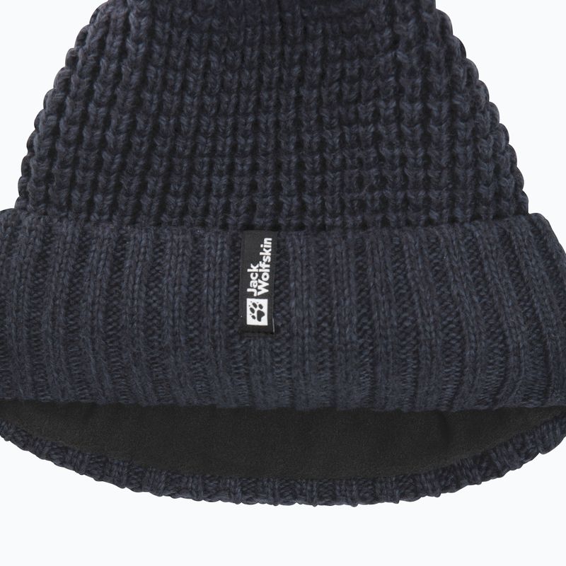 Cappello invernale da donna Jack Wolfskin Medley Knit Beanie dark navy 3
